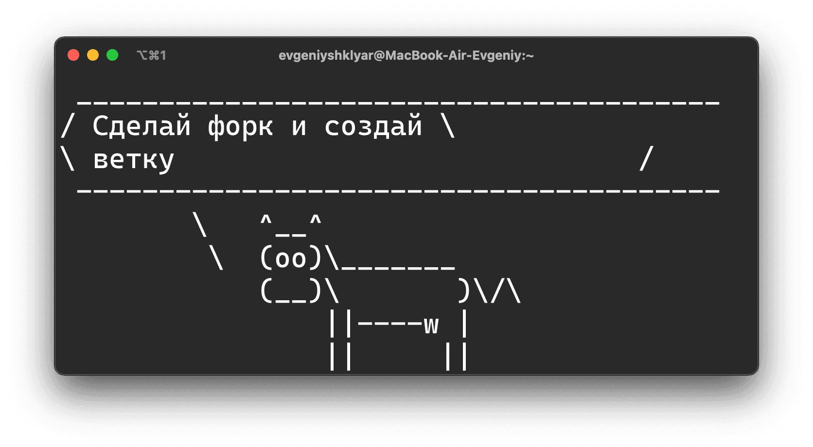 Работа с Git через консоль — журнал «Доктайп»