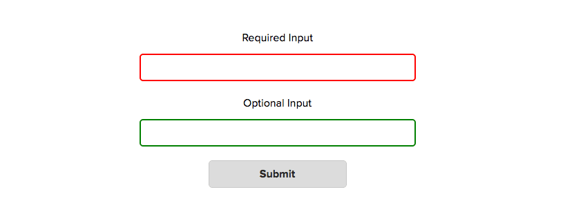 Стилизация псевдоклассов :valid и :invalid